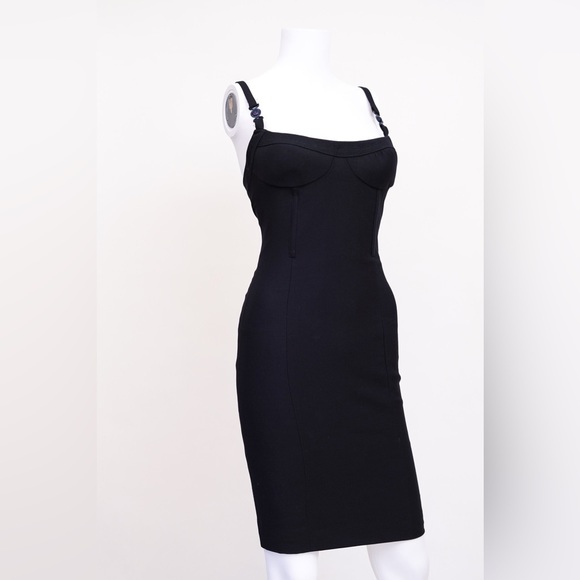 Gianni Versace Little Black Mini Dress - Picture 3 of 6